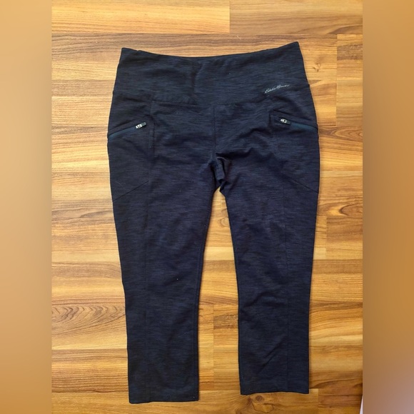 2/$20 - Eddie Bauer Women’s Dark Blue Cropped Leggings (Size M) - Picture 6 of 8